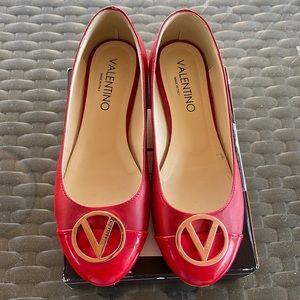 Valentino red flats